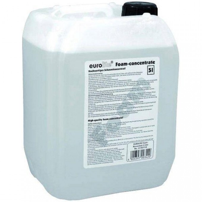 Жидкость для машин спецэффектов EUROLITE Foam Concentrate, 5l 88014